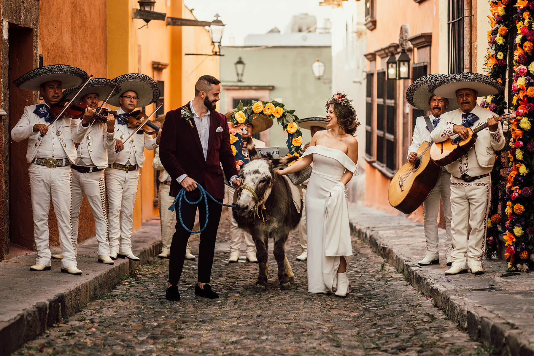 san miguel de allende elopement wedding Mexico