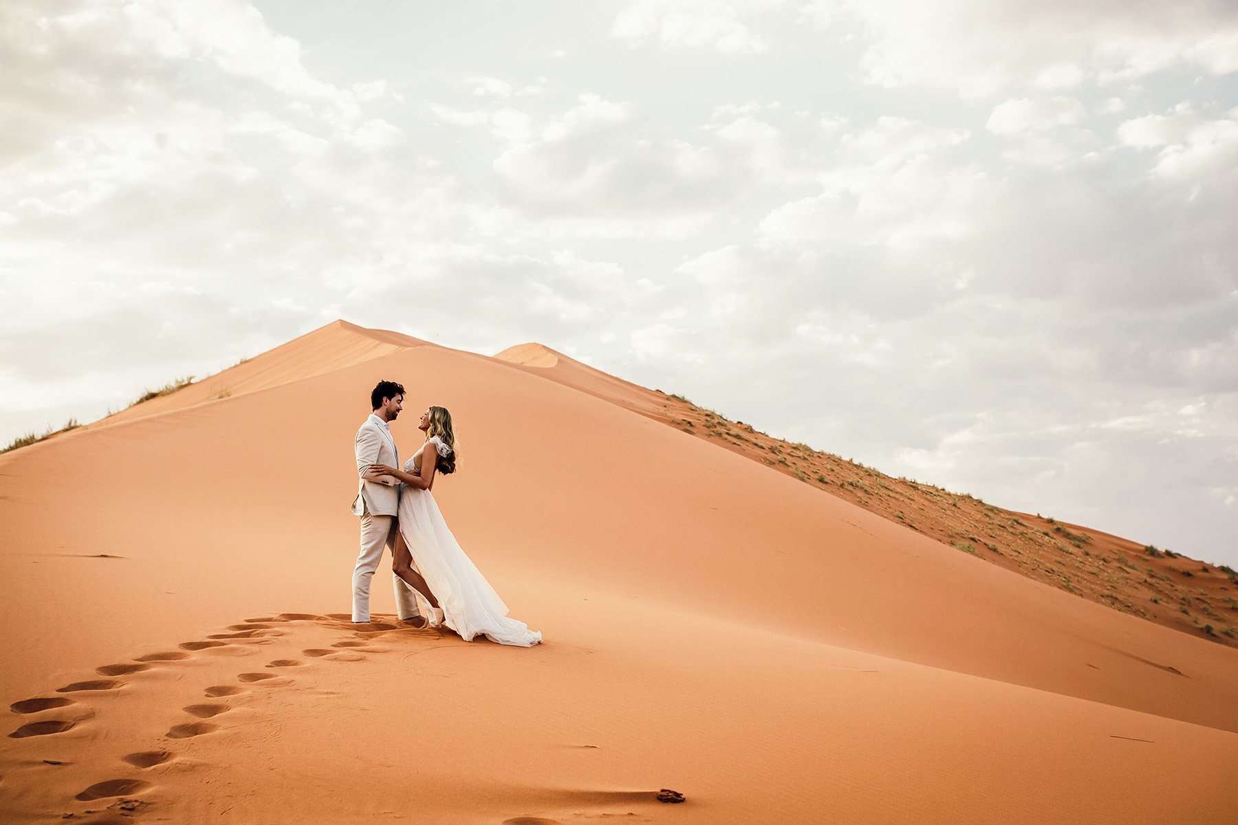 Namibia is one of the best places to elope in Africa.